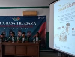 Lewat Istighosah, MWCNU dan GP Ansor Gunung Putri Ajak Masyarakat Jaga Kondusifitas